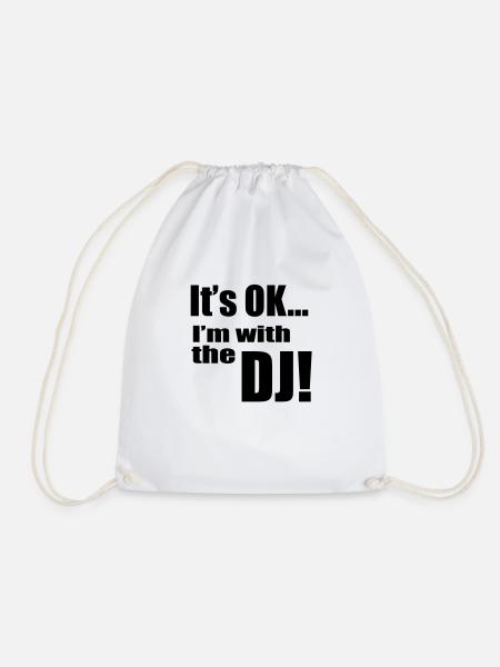 DJ - Turnbeutel - Weiß