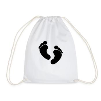 fuss1 - Drawstring Bag - white - Front