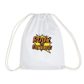 ROUX DE SECOURS COMIC STYLE - Sac de sport léger - blanc - Devant