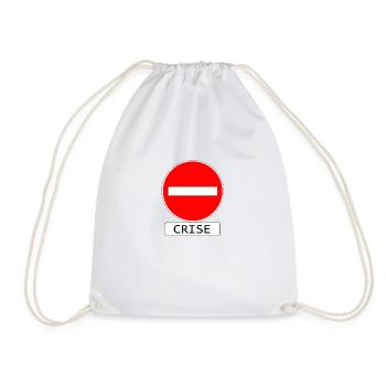 Crise interdite - Sac de sport léger - blanc - Devant