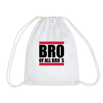bro_of_all_bros_f2 - Sac de sport léger - blanc - Devant