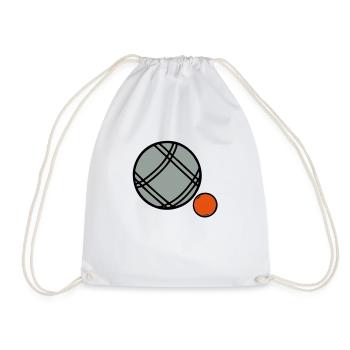 petanque boule sport17 - Sac de sport léger - blanc - Devant