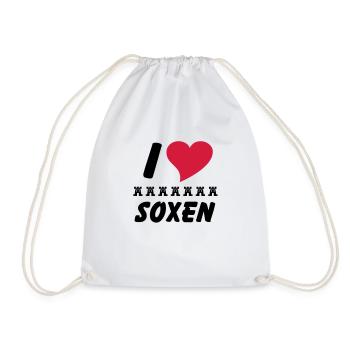 I love Siebenbürger Soxen - Siebenbürger - Turnbeutel - Weiß - Vorne