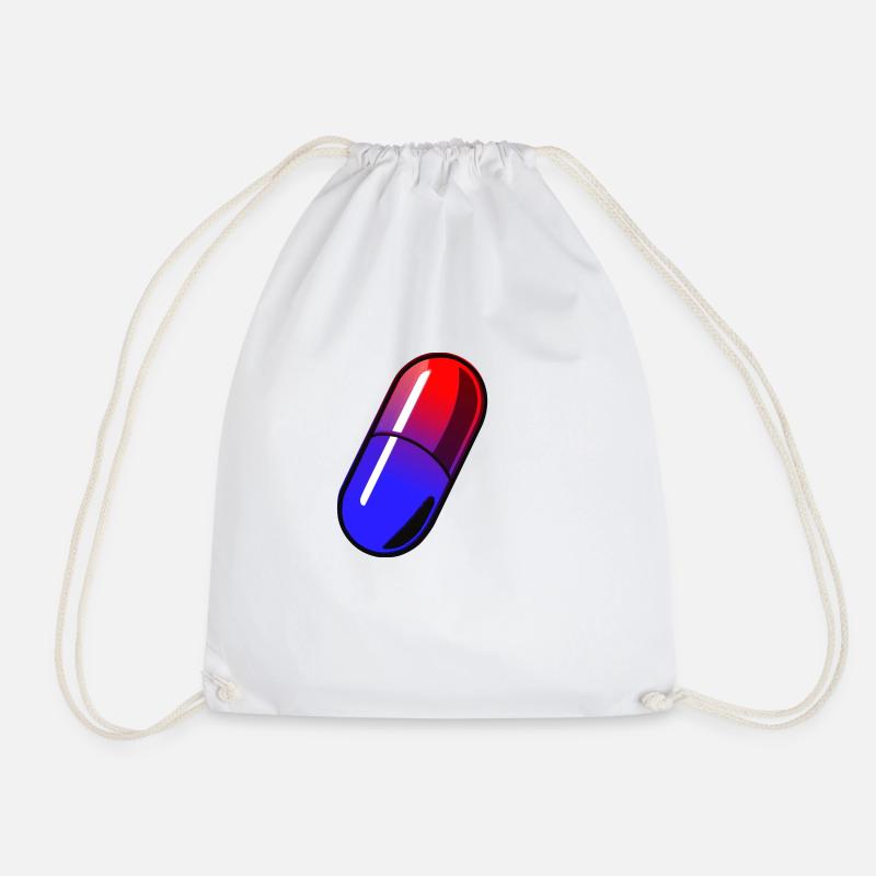 Gélule - Drawstring Bag - white