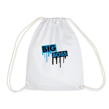 big_boss_graffiti - Drawstring Bag - white - Front
