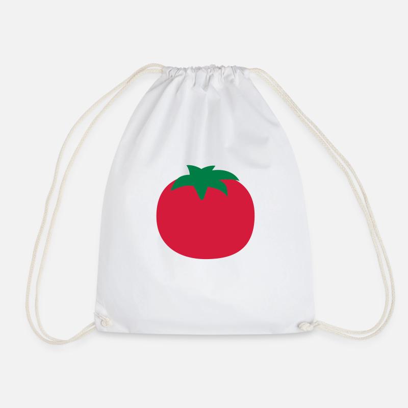 Tomate - Turnbeutel - Weiß