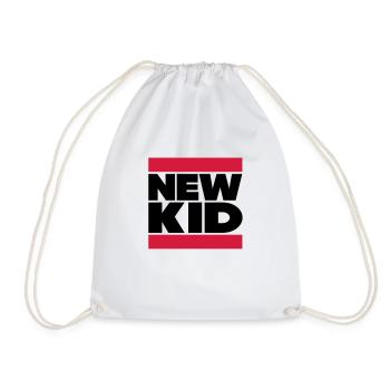 New Kid in Dubstep Look - Drawstring Bag - white - Front
