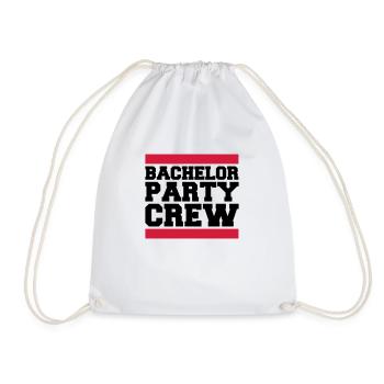 Bachelor Party Crew - Sac de sport léger - blanc - Devant