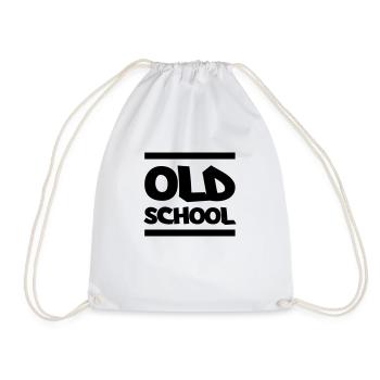 old_school1 - Turnbeutel - Weiß - Vorne