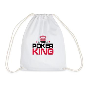Poker King - Turnbeutel - Weiß - Vorne
