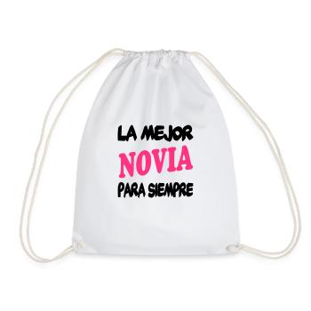 La mejor novia para siempre 111 - Turnbeutel - Weiß - Vorne