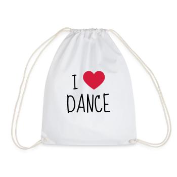 Danse Danseur Danseuse Ballet Opéra - Sac de sport léger - blanc - Devant