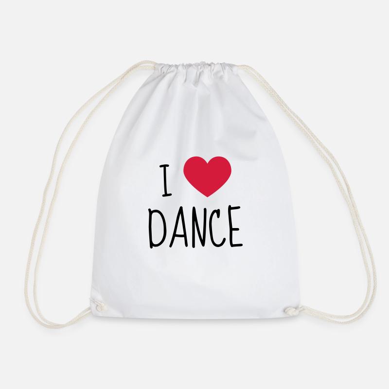 Danse Danseur Danseuse Ballet Opéra - Sac de sport léger - blanc