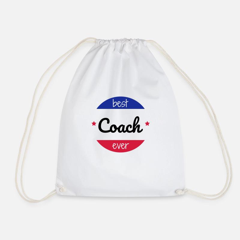 Coach / Coaching / Entraineur / Sport - Sac de sport léger - blanc