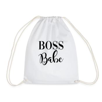 Boss Babe - Sac de sport léger - blanc - Devant