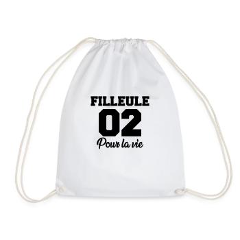 filleule 02 pour la vie - Turnbeutel - Weiß - Vorne
