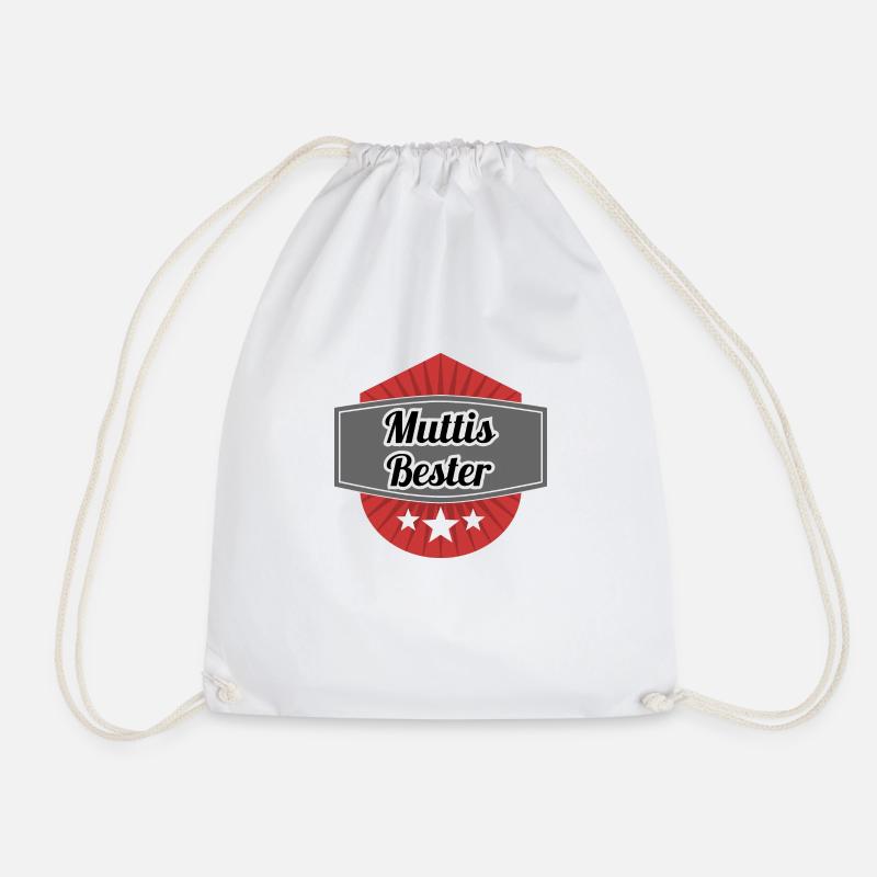 muttis bester - Turnbeutel - Weiß