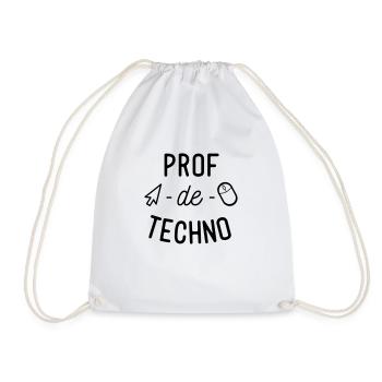 Prof de Technologie - Sac de sport léger - blanc - Devant