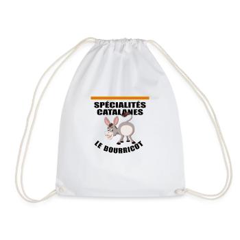 Spécialités catalanes - Le bourricot - Sac de sport léger - blanc - Devant