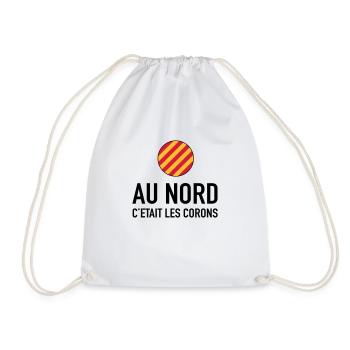 Supporter Lens - Au nord c'était les corons - Sac de sport léger - blanc - Devant