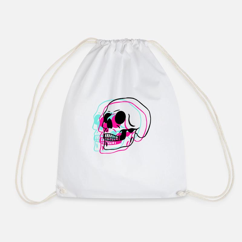 skullhead - Turnbeutel - Weiß