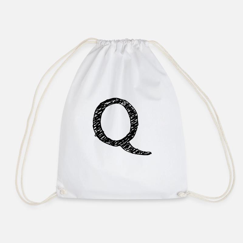 Q - Turnbeutel - Weiß