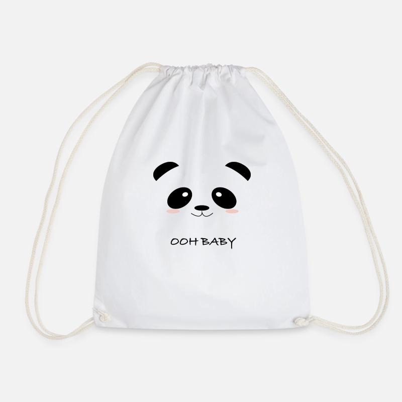 baby panda - Turnbeutel - Weiß