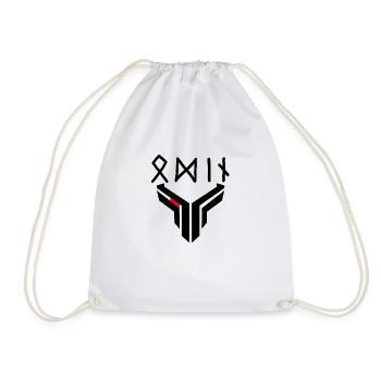 odin allvater - Drawstring Bag - white - Front