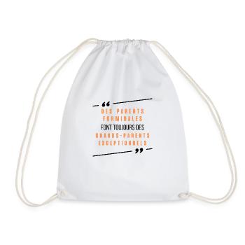 les parents formidables font toujours - Sac de sport léger - blanc - Devant
