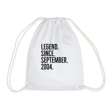 Légende depuis septembre 2004 - Sac de sport léger - blanc - Devant