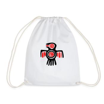 Inca Culture, Latin America - Drawstring Bag - white - Front