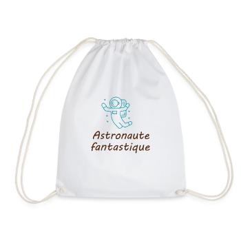 Cadeau anniversaire Astronaute fantastique - Sac de sport léger - blanc - Devant