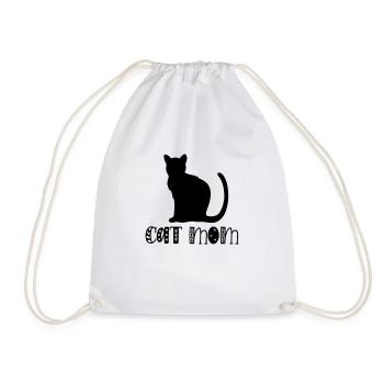 maman chat - Maman chats - Sac de sport léger - blanc - Devant
