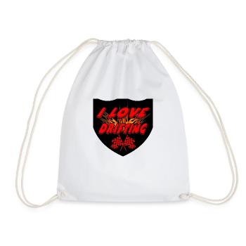 Voiture - Sac de sport léger - blanc - Devant