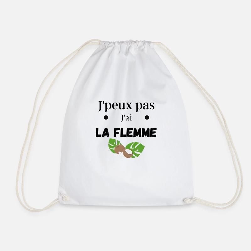 LA FLEMME - Sac de sport léger - blanc