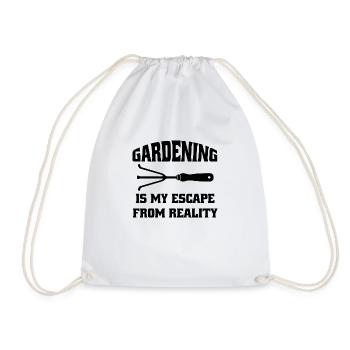 Garden Gift Gardener Orchard Hobby Gardener - Drawstring Bag - white - Front