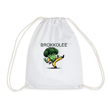 BROCCOLE | Combattre le brocoli - Sac de sport léger - blanc - Devant