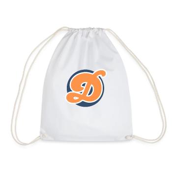 Lettre d orange sport - Sac de sport léger - blanc - Devant