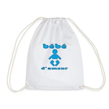 Bébé d'amour - Sac de sport léger - blanc - Devant
