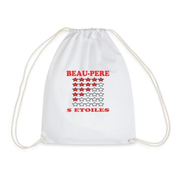 BEAU-PERE 5 ETOILES - Sac de sport léger - blanc - Devant