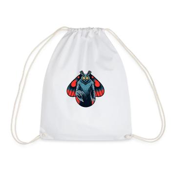 Mothman - Kryptid West Virginia Kryptozoologie - Turnbeutel - Weiß - Vorne