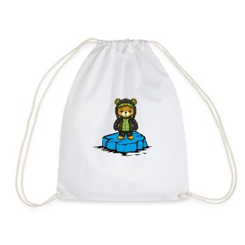Banquise de Bear - Sac de sport léger - blanc - Devant