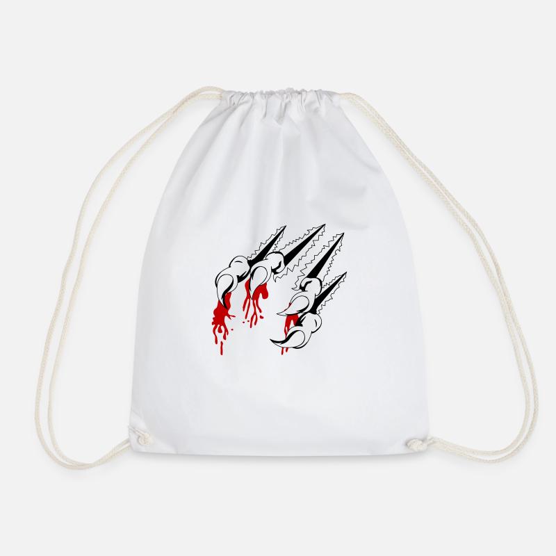 griffes 01 - Sac de sport léger - blanc
