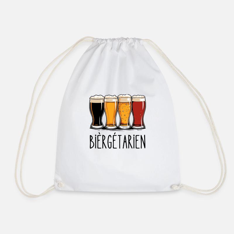 bièrgétarien - Sac de sport léger - blanc