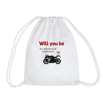 Passager arrière - Sac de sport léger - blanc - Devant