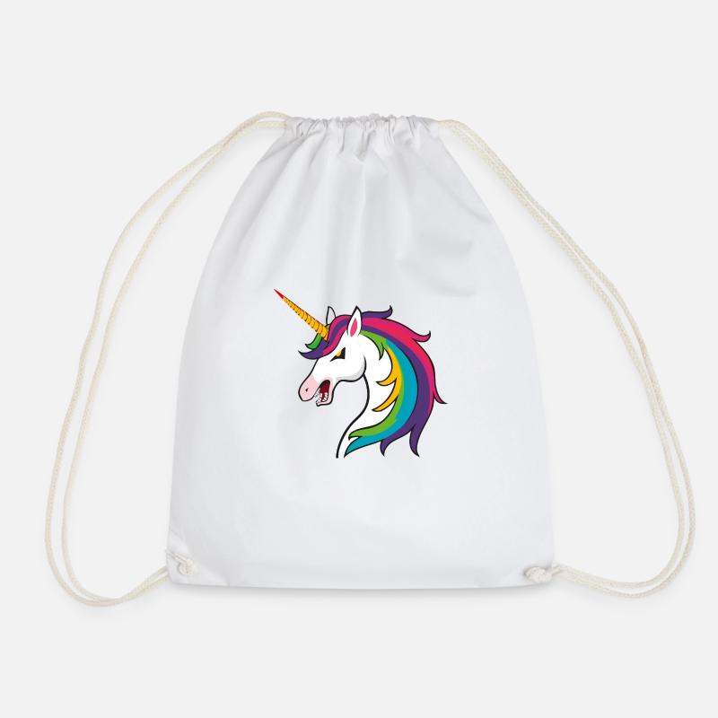 Unicron Evil - Drawstring Bag - white