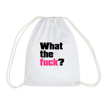 what the fuck? - Sac de sport léger - blanc - Devant