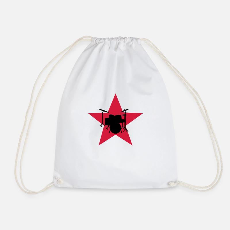 drum - Turnbeutel - Weiß