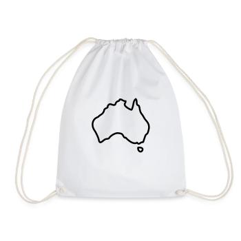 Australia logo - Sac de sport léger - blanc - Devant