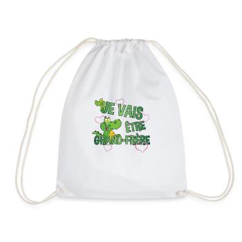 futur grand frere - Sac de sport léger - blanc - Devant